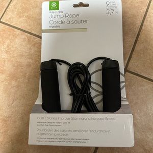 Gaiam adjustable jump rope